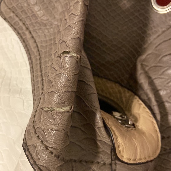 GUESS Snake Print Faux-Leather Purse - Picture 9 of 10